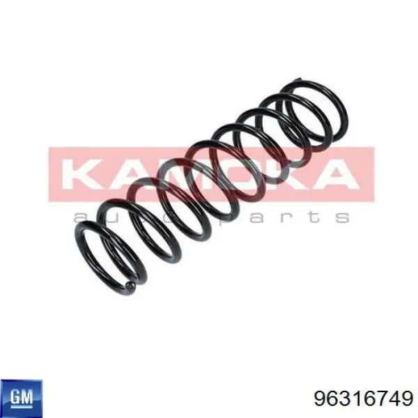 Пружина передньої підвіски General Motors 96316749