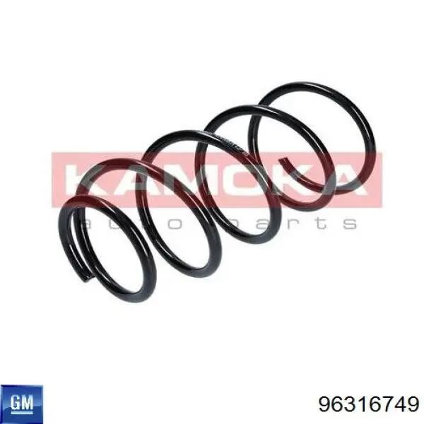 Купити 96316749 General Motors Гвинтова пружина підвіска