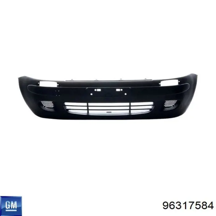 Бампер передній, нижня частина General Motors 96317584 ціна, від 20.00 USD