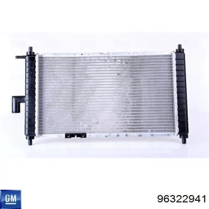 Купити 96322941 General Motors Радіатор двигуна