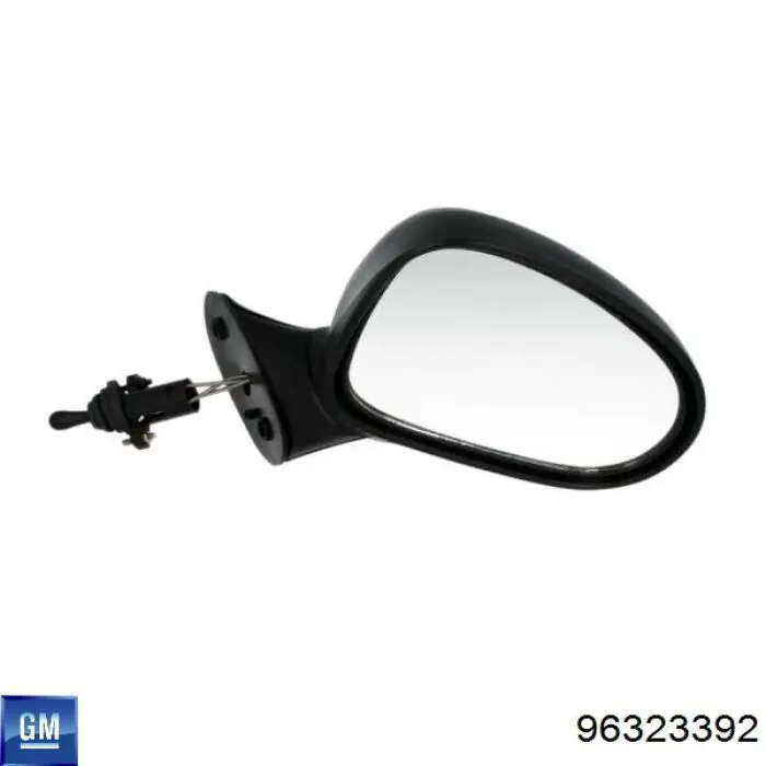 Праве бічне дзеркало General Motors 96323392 ціна, від 28.70 USD
