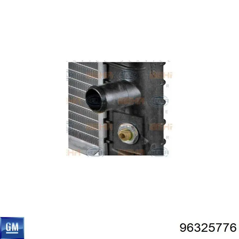 96325776 General Motors радіатор охолодження двигуна