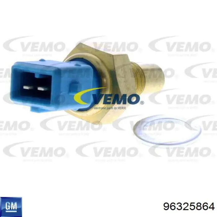 Датчик температури охолоджувальної рідини General Motors 96325864