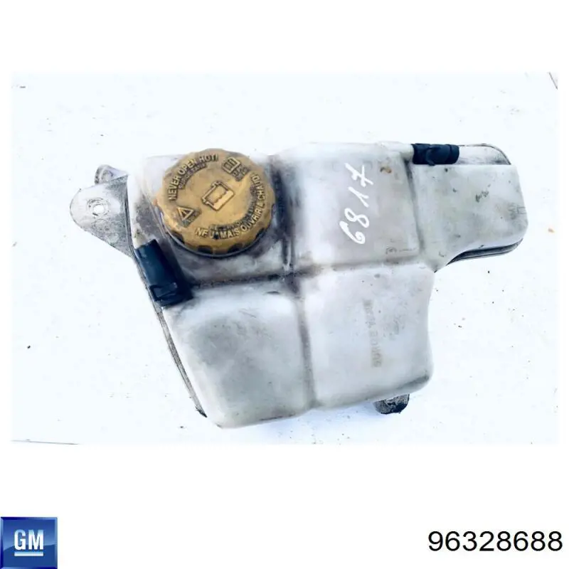 Бачок системи охолодження двигуна розширювальний General Motors 96328688 ціна, від 8.89 USD