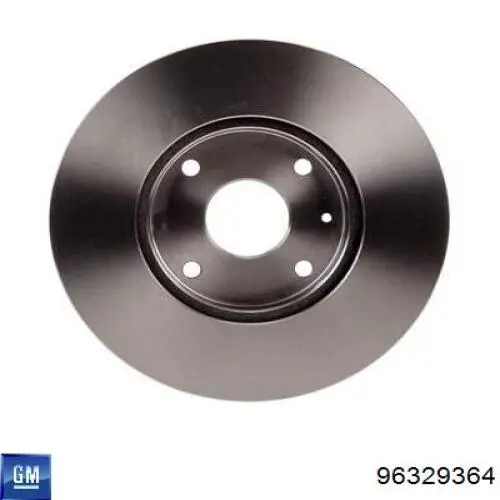 Диск переднього гальма General Motors 96329364 ціна, від 40.16 USD