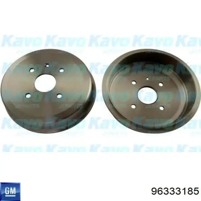 Барабан гальмівний задній General Motors 96333185 ціна, від 42.80 USD