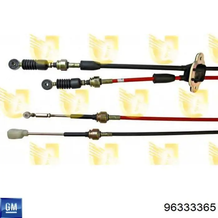 Трос перемикання передач, здвоєний General Motors 96495488 ціна, від 20.12 USD