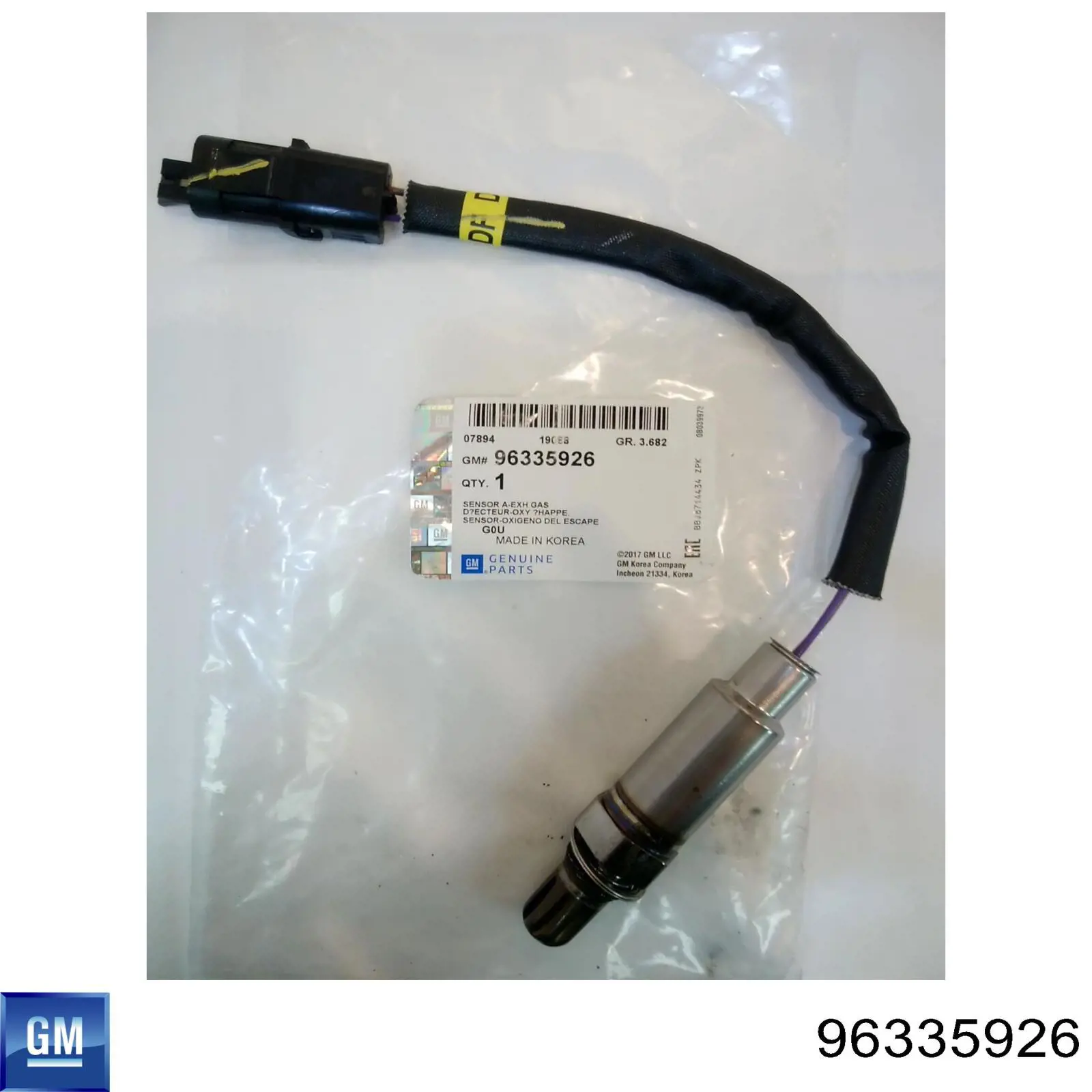 Лямбда датчик кисню General Motors 96335926 ціна, від 49.77 USD