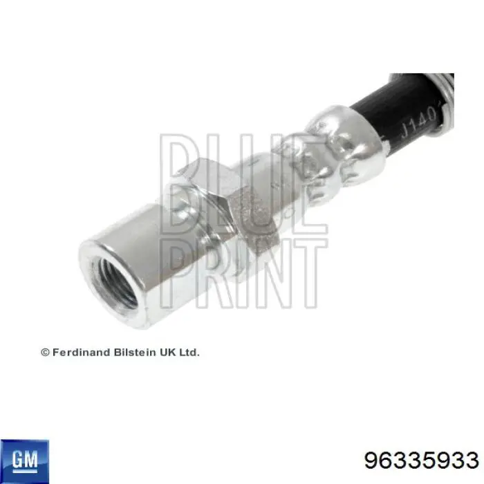 Купити 96335933 General Motors Гальмівні шланги передні
