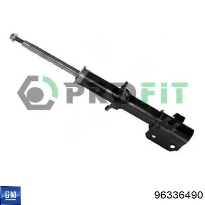 Амортизатор передній, правий General Motors 96336490 ціна, від 37.55 USD