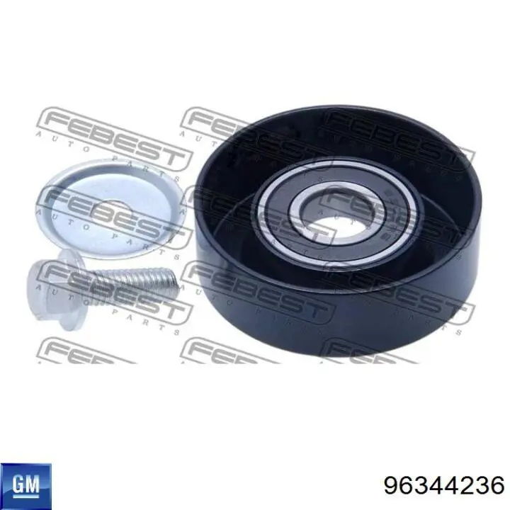 Купити 96344236 General Motors Натяжний ролик