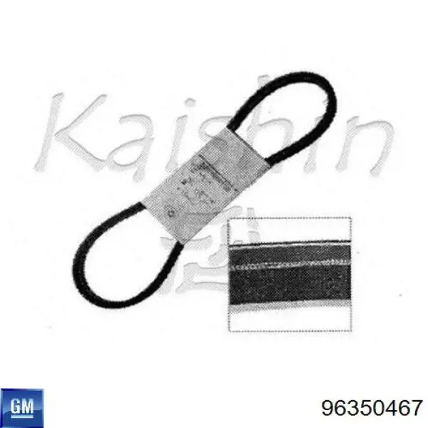 Купити 96350467 General Motors Ремінь генератора