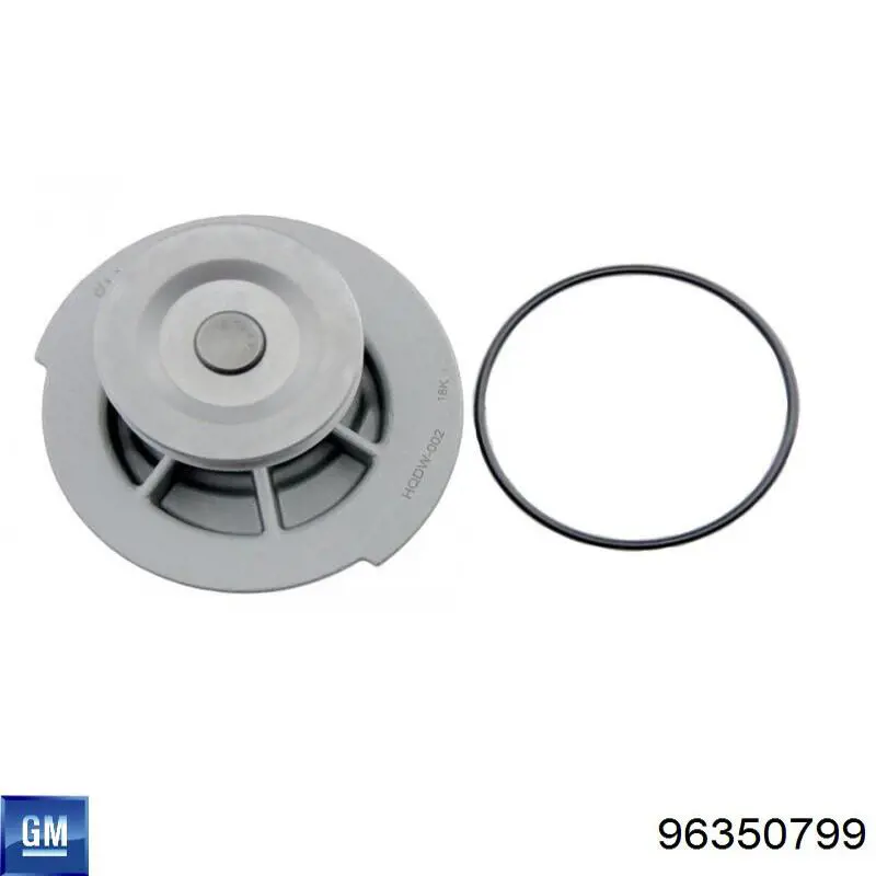 Водяний насос General Motors 96350799