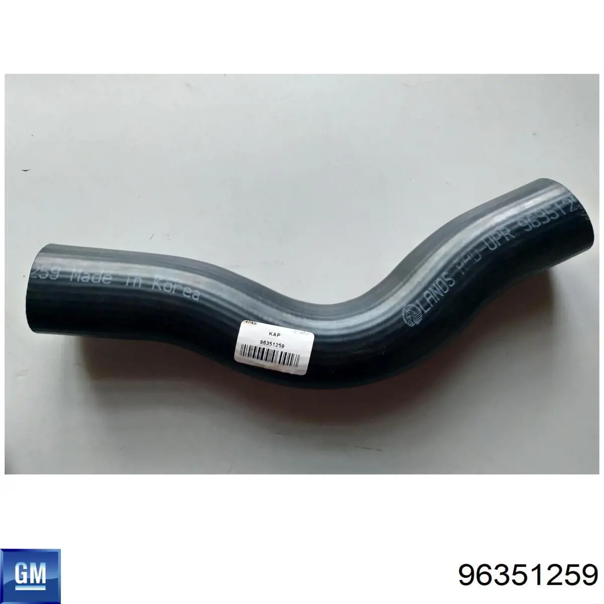 Купити 96351259 General Motors Шланг/патрубок радіатора охолодження, верхній