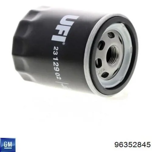 Корпус масляного фільтра General Motors 96352845