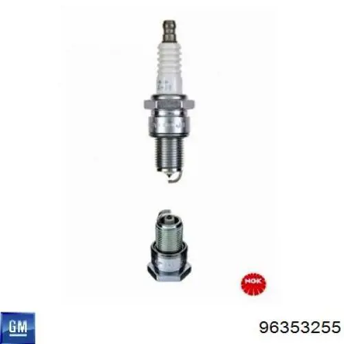 Свічки автомобільні General Motors 96353255 ціна, від 3.60 USD