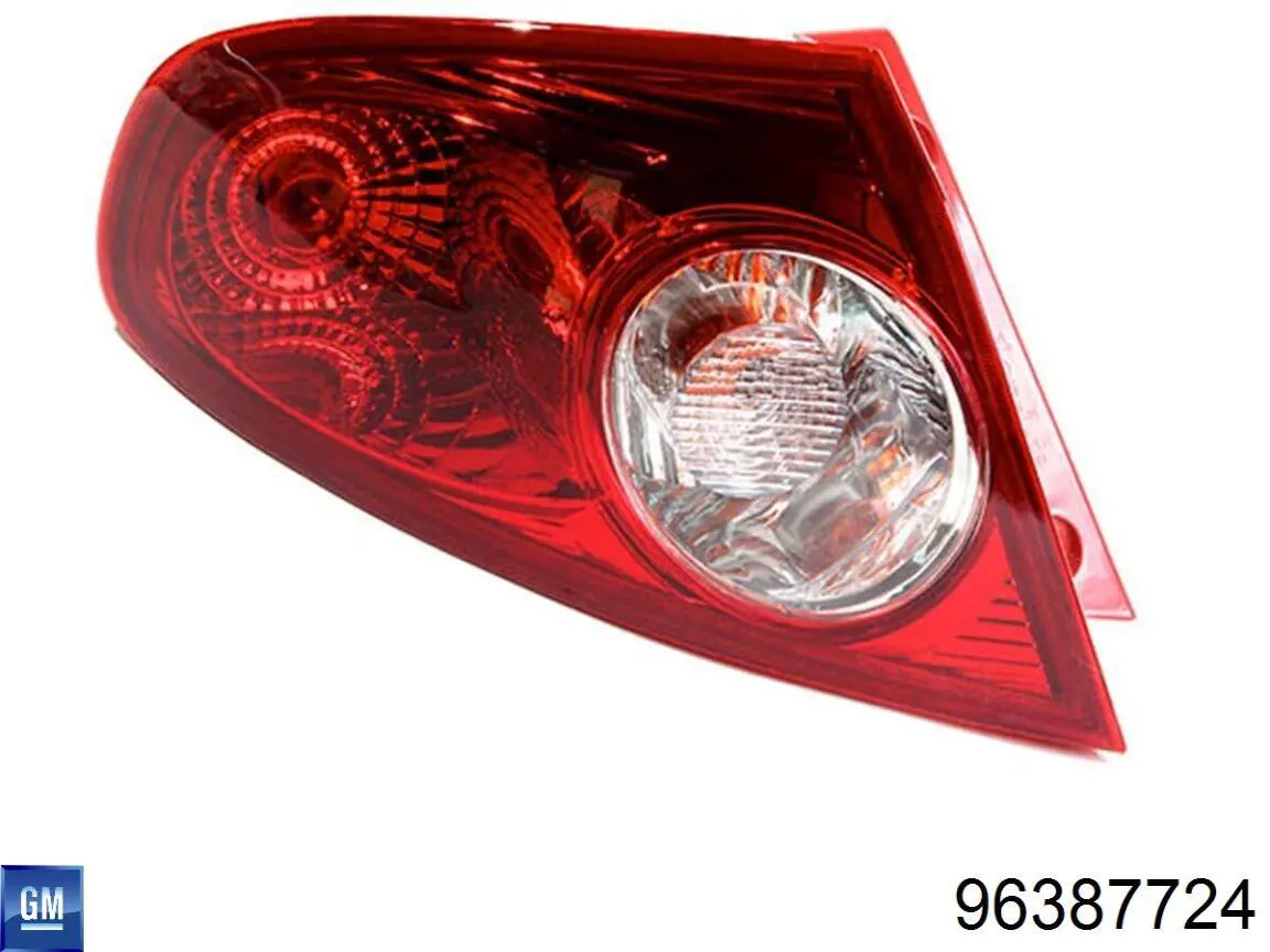 Задня ліва зовнішня фара General Motors 96387724 ціна, від 31.52 USD
