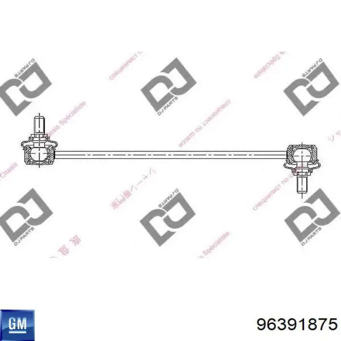 Амортизаційна стійка General Motors 96391875 ціна, від 7.82 USD