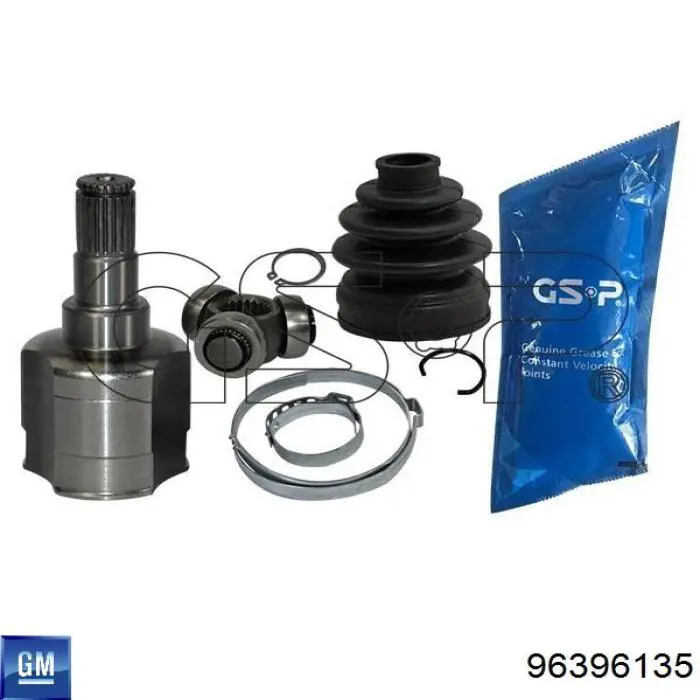 ШРКШ внутрішній, передній General Motors 96396135 ціна, від 27.33 USD