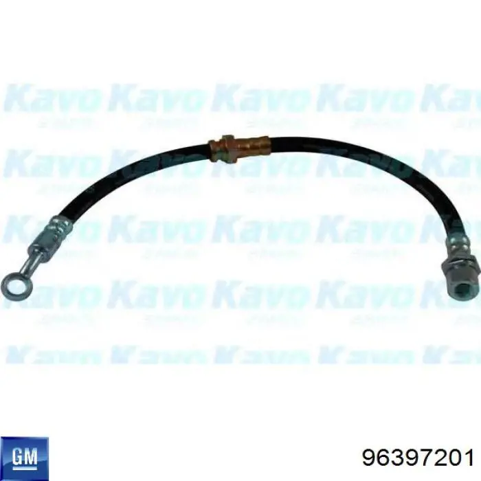 Купити 96397201 General Motors Шланг гальмівний передній, правий