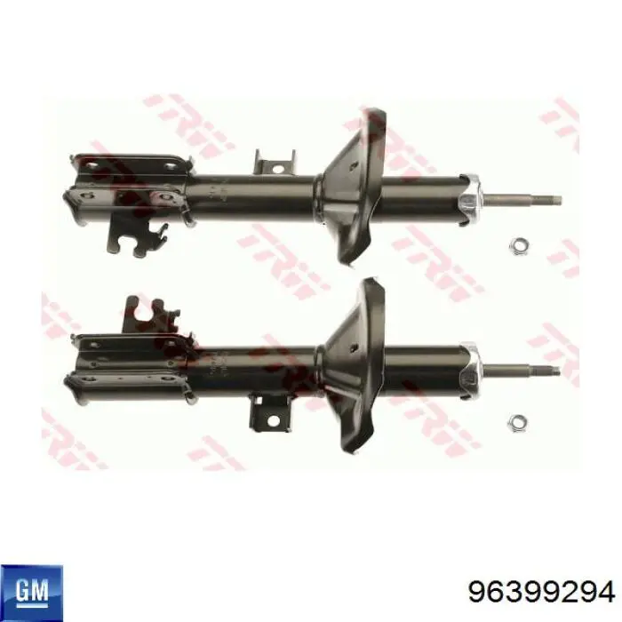 Амортизатор передній, правий MMW0037 Japan Parts
