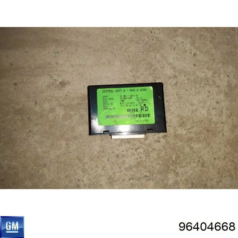 96404668 General Motors 