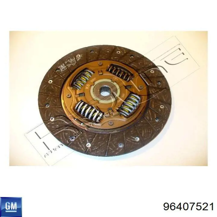Купити 96407521 General Motors Диск зчеплення