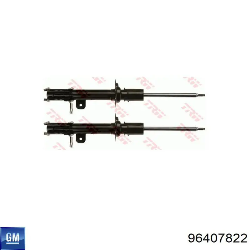 Амортизатор задній, правий General Motors 96407822 ціна, від 42.55 USD