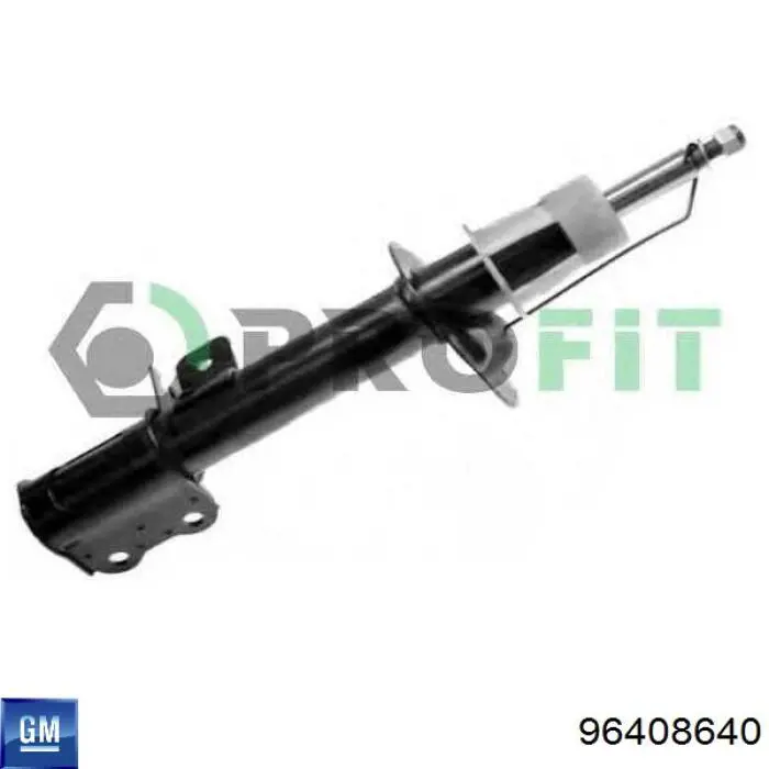 Купити 96408640 General Motors Амортизатор задній, лівий