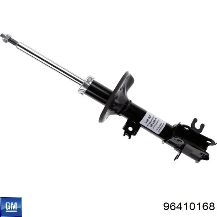 Амортизатор передній, правий General Motors 96410168 ціна, від 19.75 USD