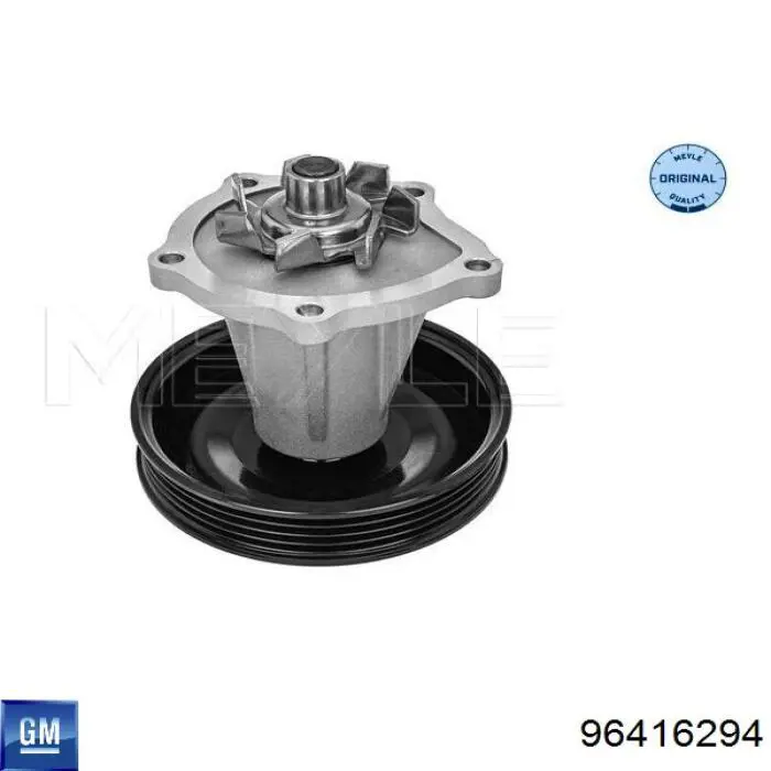 Помпа охолодження General Motors 96416294 ціна, від 39.35 USD