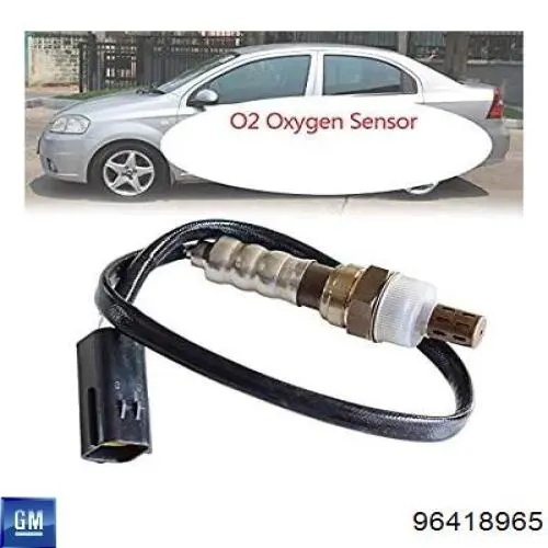 Лямбда зонд, датчик кисню до каталізатора General Motors 96418965