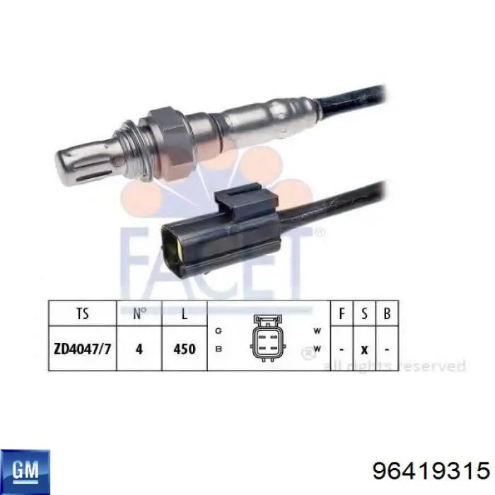 Лямбдазонд, датчик кисню OZA629W4 NGK