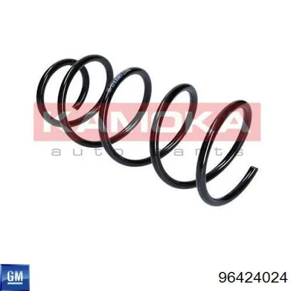96424024 General Motors Пружина амортизатора передняя