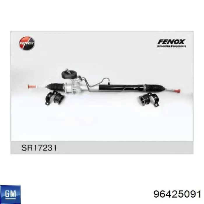 96425091 General Motors Рейковий рульовий механізм