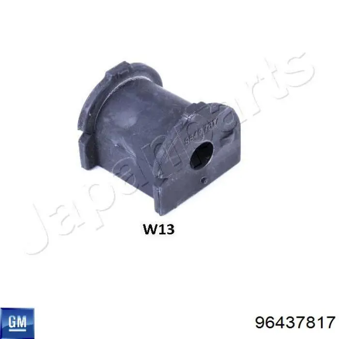 Втулка стабілізатора заднього General Motors 96437817 ціна, від 1.22 USD