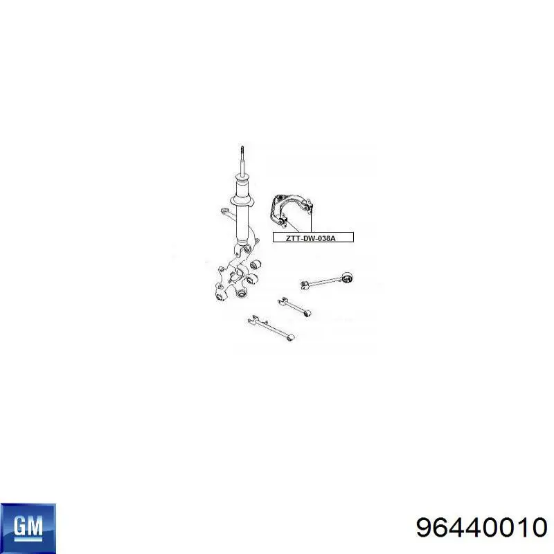 Важіль підвіски задній лівий Polcar 2511375