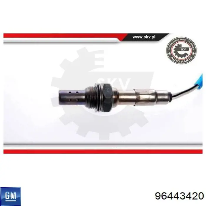 Купити 96443420 General Motors Лямбда зонд, датчик кисню