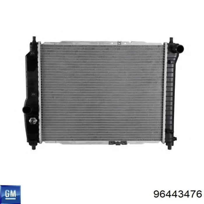 Купити 96443476 General Motors Радіатор двигуна