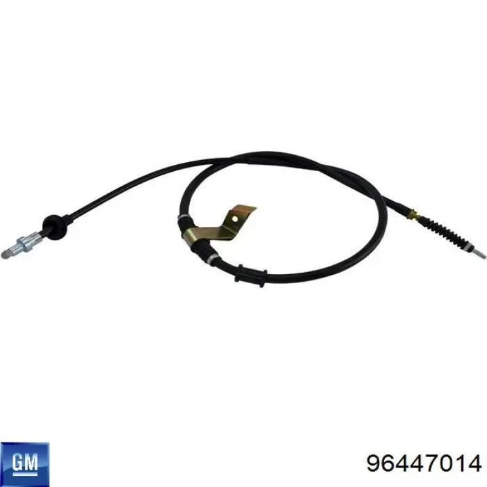 Купити 96447014 General Motors Трос ручного гальма задній, правий