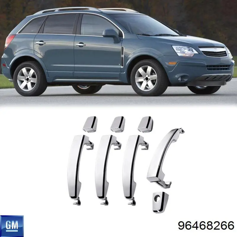 Ручка передньої двері зовнішня Opel 4809269 ціна, від 12.65 USD