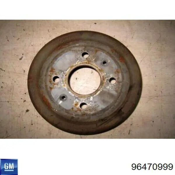 Барабан гальмівний задній General Motors 96470999