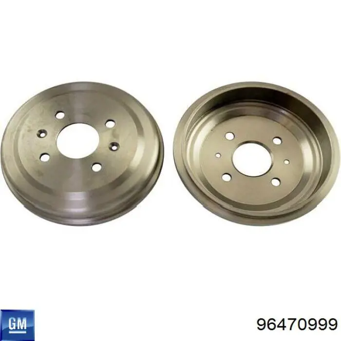 Барабан гальмівний задній General Motors 96470999 ціна, від 26.17 USD