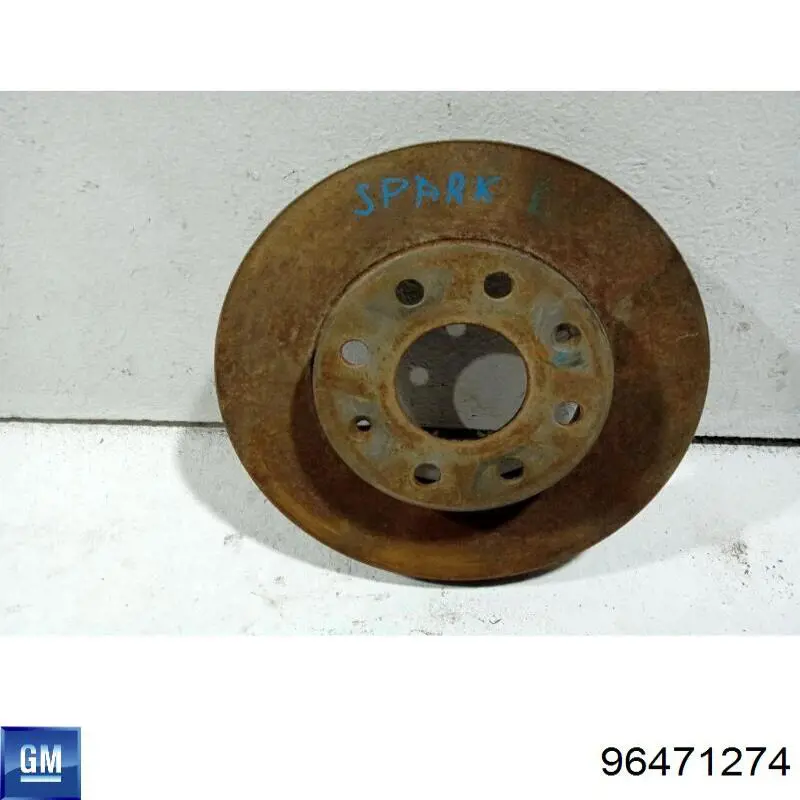 Гальмівні диски передні 96471274 General Motors