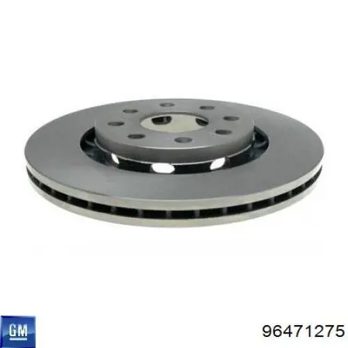 Диск переднього гальма General Motors 96471275 ціна, від 34.28 USD