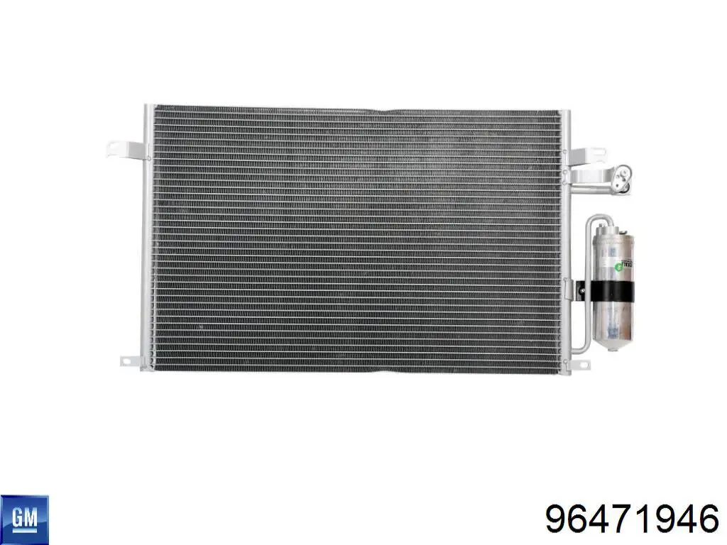 Конденсатор кондиціонера General Motors 96471946 ціна, від 60.27 USD