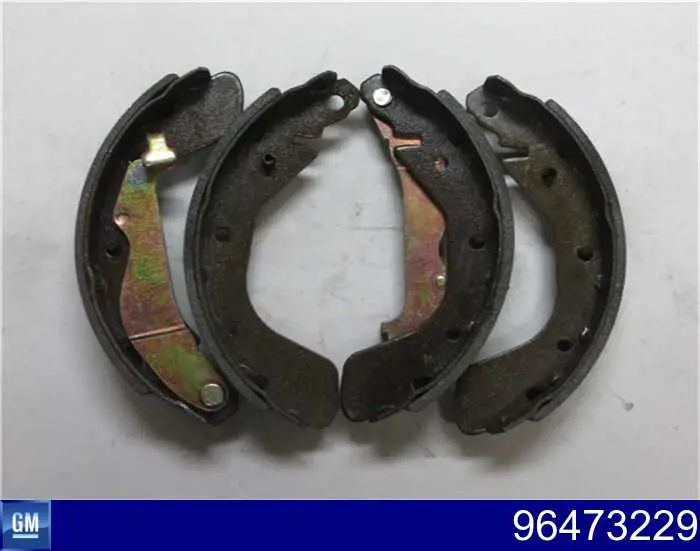 Колодки гальмові задні, барабанні General Motors 96473229 ціна, від 15.91 USD