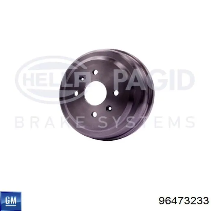 96473233 General Motors Барабан гальмівний задній