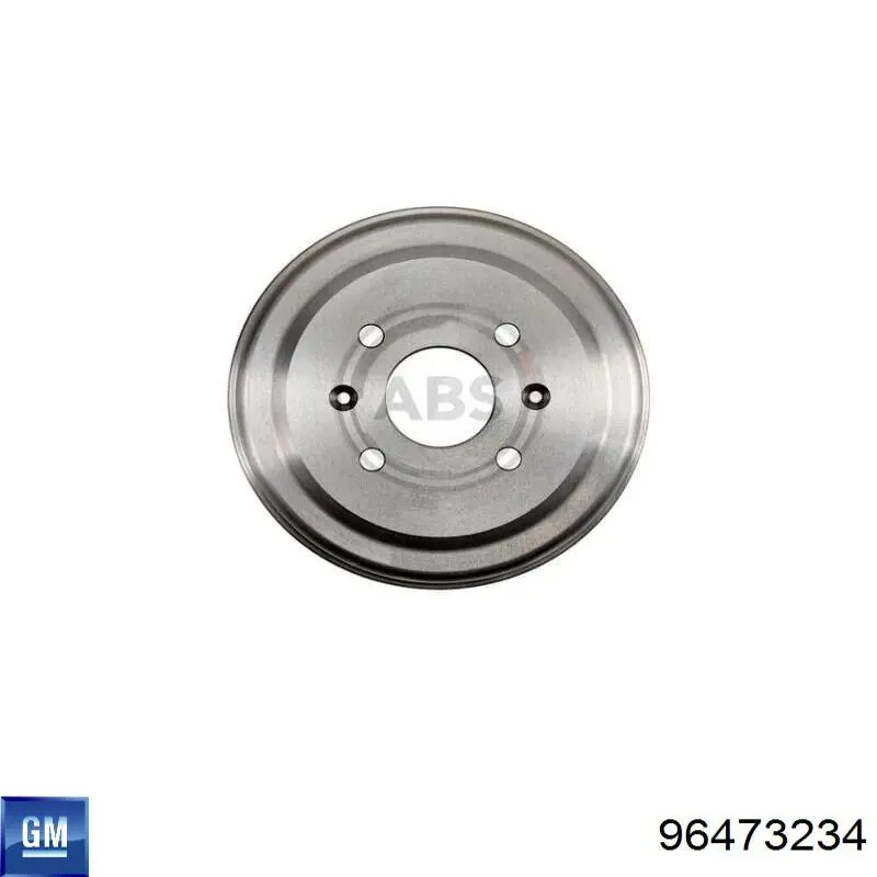Барабан гальмівний задній General Motors 96473234 ціна, від 25.32 USD