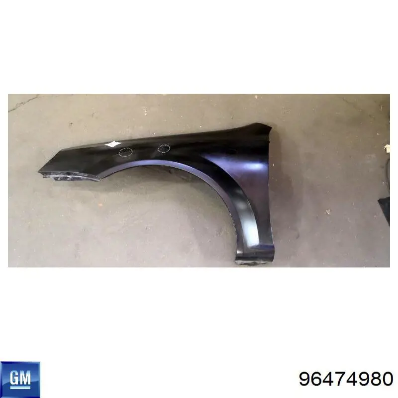 Ліве переднє крило General Motors 96474980 ціна, від 41.34 USD